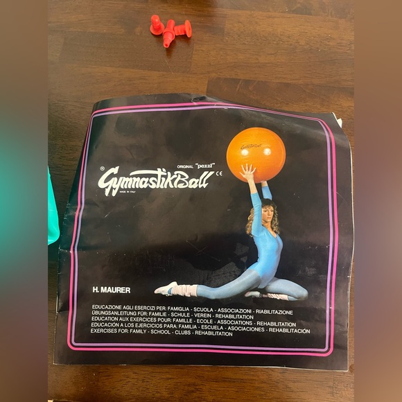 Vintage Gymnastics Medicine ball “ GymnastikBall “ - Picture 4 of 6